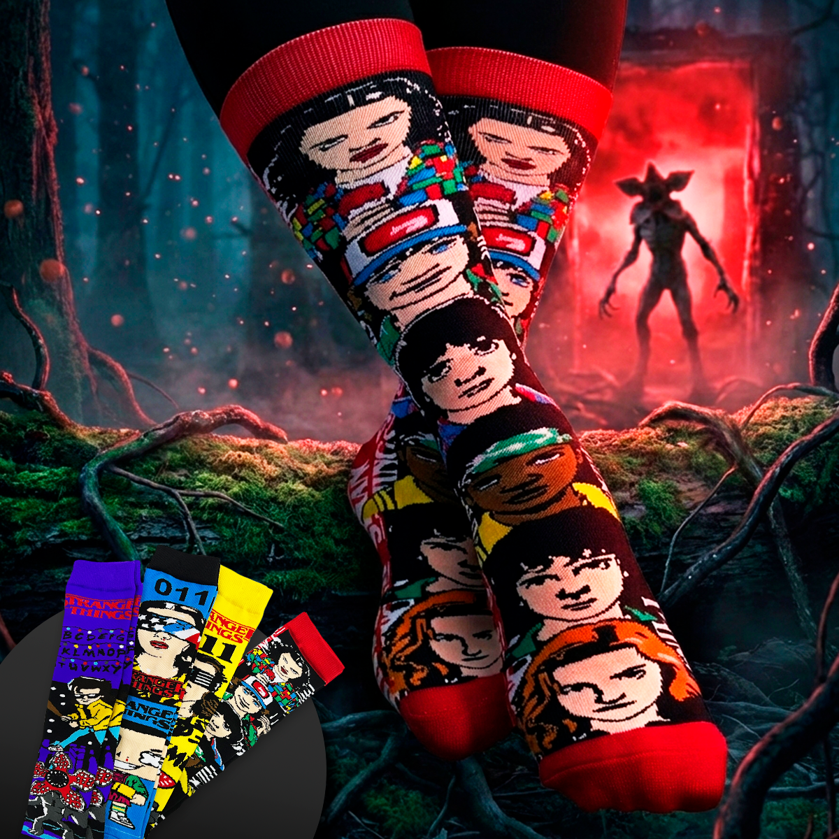 Medias Stranger Things MSTRT01 Cantidad